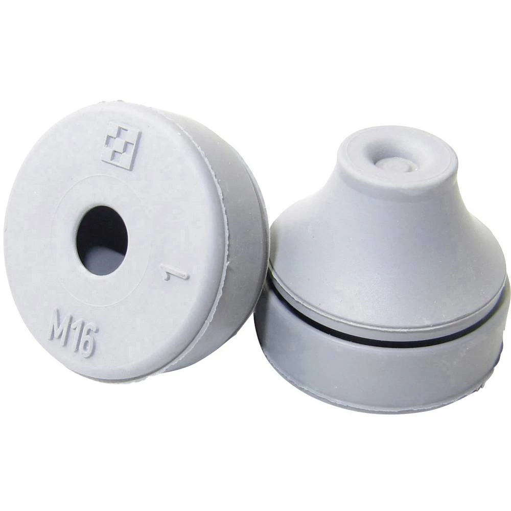 WKK M50 Tülle 7035 10 Stück Kabelska uvodnica Stezaljka &Oslash; (maks.) 35 mm EPDM Srebrno-siva (RAL 7001) 1 ST slika