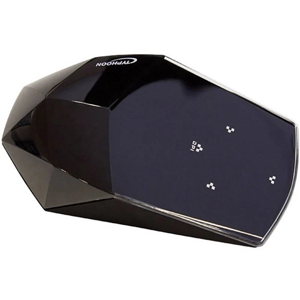 Typhoon TI005 Bežični miš Optički Tipke osjetljive na dodir Crna slika