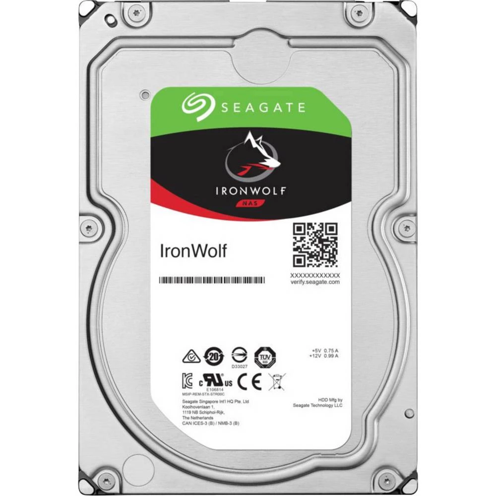 Seagate IronWolf™ 10 TB unutarnji tvrdi disk 8.9 cm (3.5 ") SATA III ST10000VN0008 bulk slika