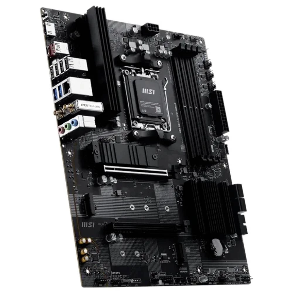 MSI PRO B840-S EVO WIFI6E matična ploča Baza #####AMD AM5 Faktor oblika (detalji) ATX Set čipova matične ploče AMD® B840 slika