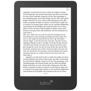 Tolino shine 4 eBook-čitač 15.2 cm (6 palac) crna/plava