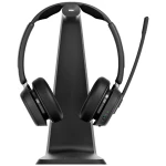 EPOS Impact 1061T ANC računalo On Ear Headset Bluetooth® stereo crna poništavanje buke slušalice s mikrofonom, uklj. stanica za punjenje i prikljucna stanica