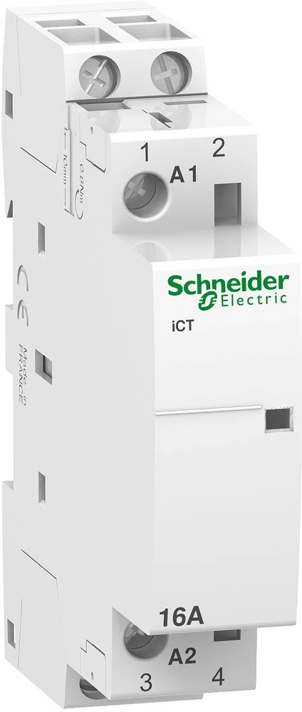 Schneider Electric A9C22112 Instalacijski kontaktor 1 ST 2 zatvarač 1.3 W 250 V/AC 16 A slika