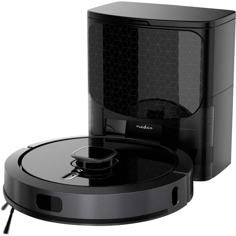 Nedis WIFIVCL002CBK robot usisavač i krpa za čišćenje crna kompatibilno s amazon alexa, kompatibilno s Google Home, upra slika
