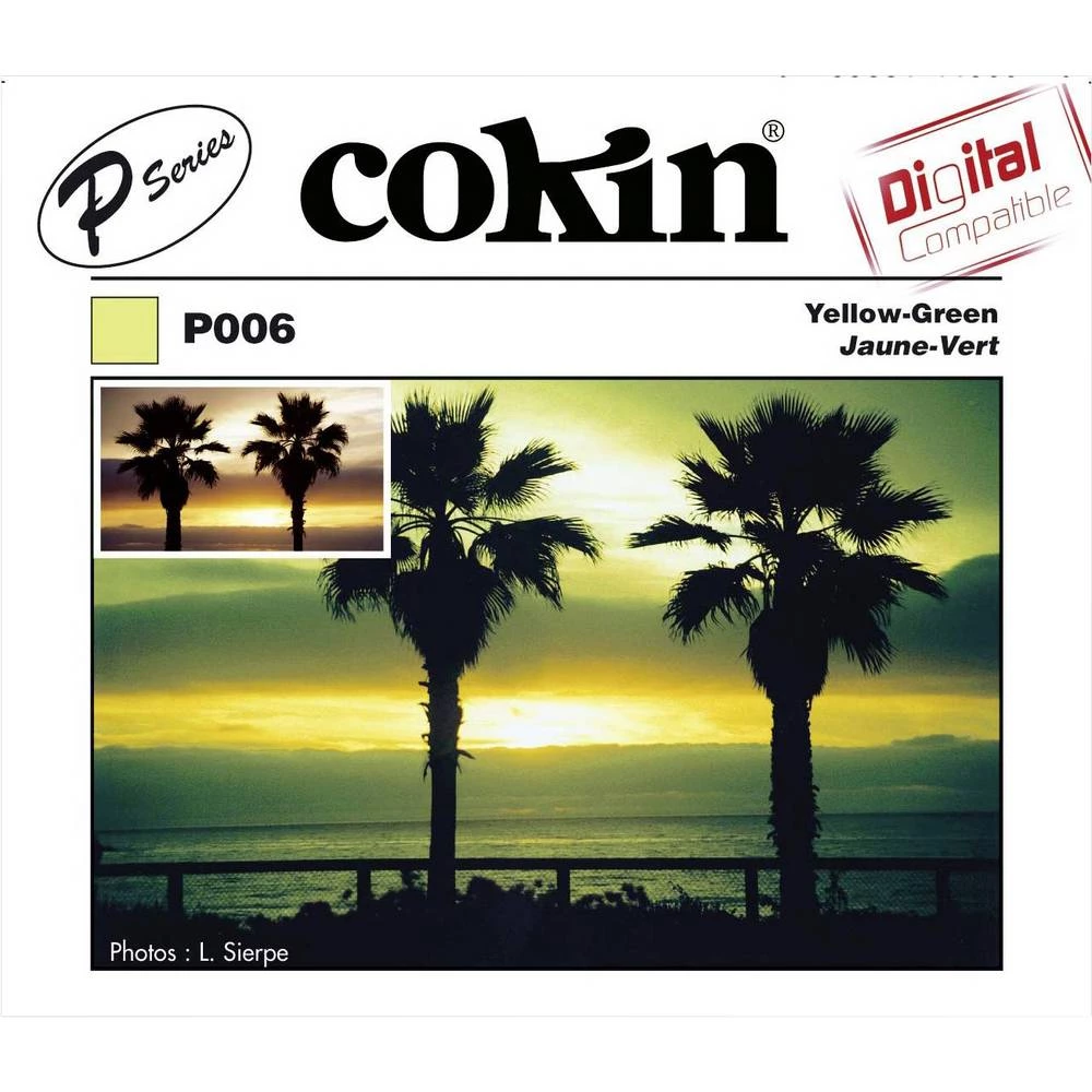 Cokin filter P006 žuto zelena slika