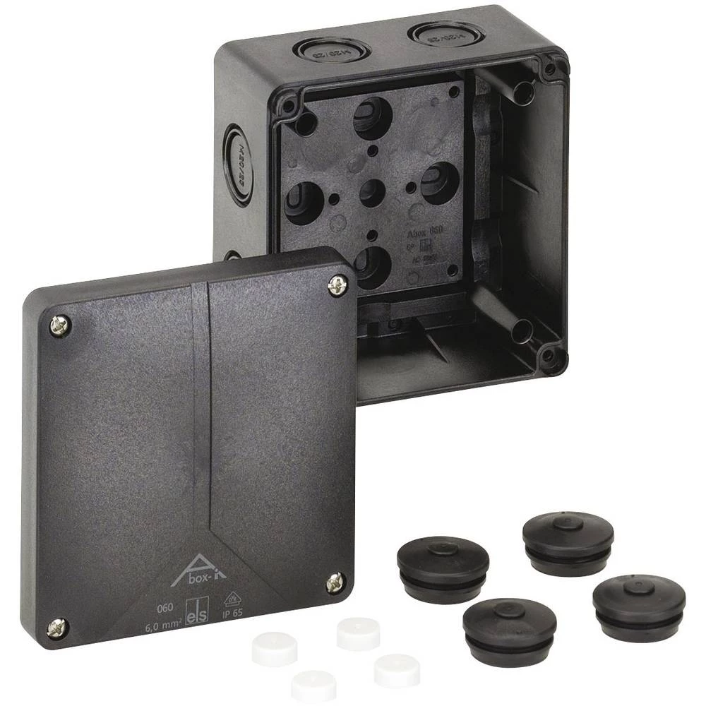 Priključna doza (D x Š x V) 110 x 110 x 67 mm Spelsberg 49190601 Crna IP65 slika