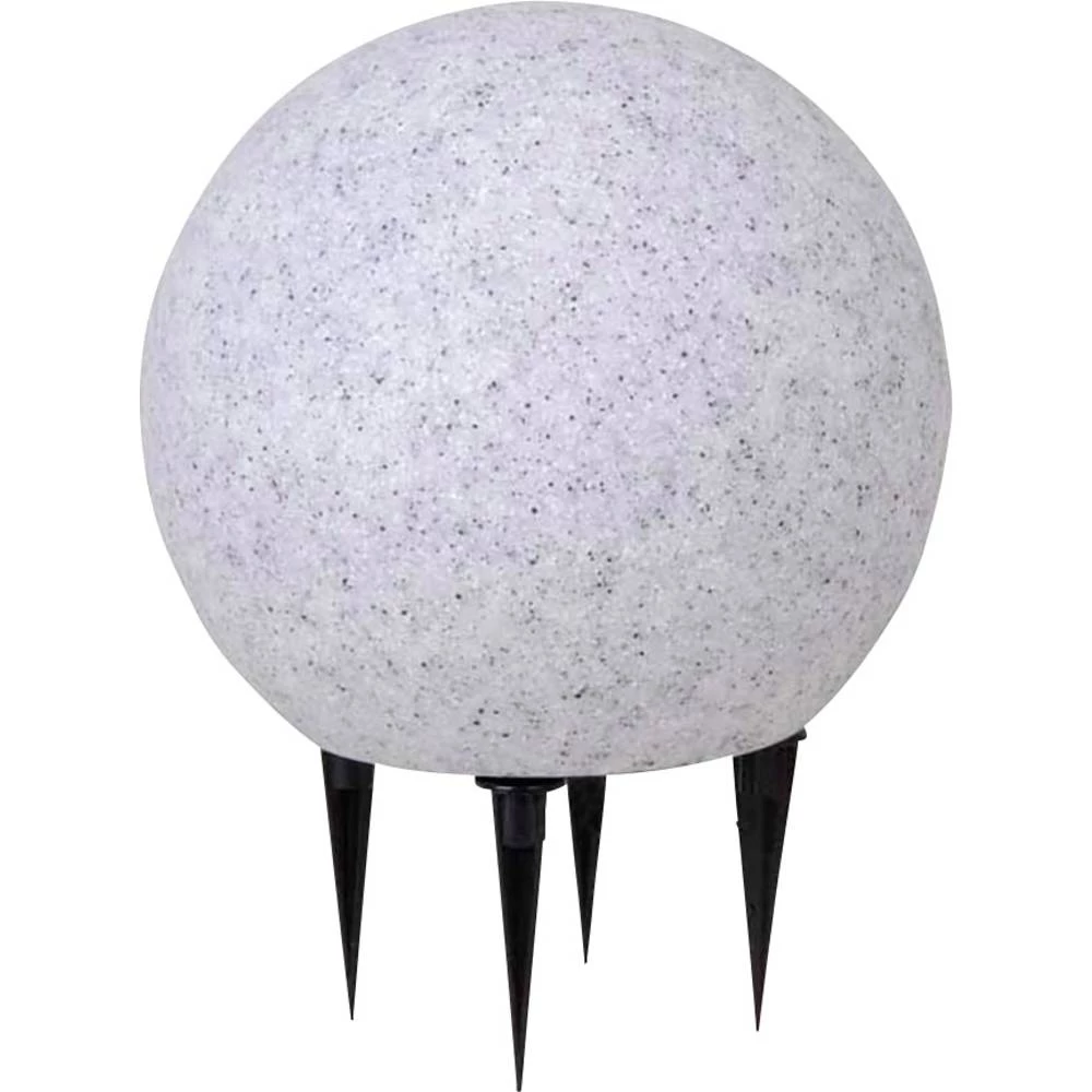 Vrtna svjetiljka Kamen LED, Štedna žarulja E27 25 W LeuchtenDirekt Fadia 19234-15 Granitno-siva (mat) slika