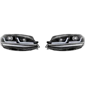 Osram Auto LEDHL109-BK LHD LEDriving® Black Edition prednje svjetlo, daljinska prednja svjetla, dnevna svjetla VW Golf V slika