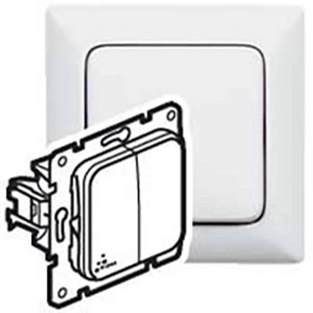 Legrand   izmjenični prekidač  Galea / Pro21 ultrabijela 776703 slika
