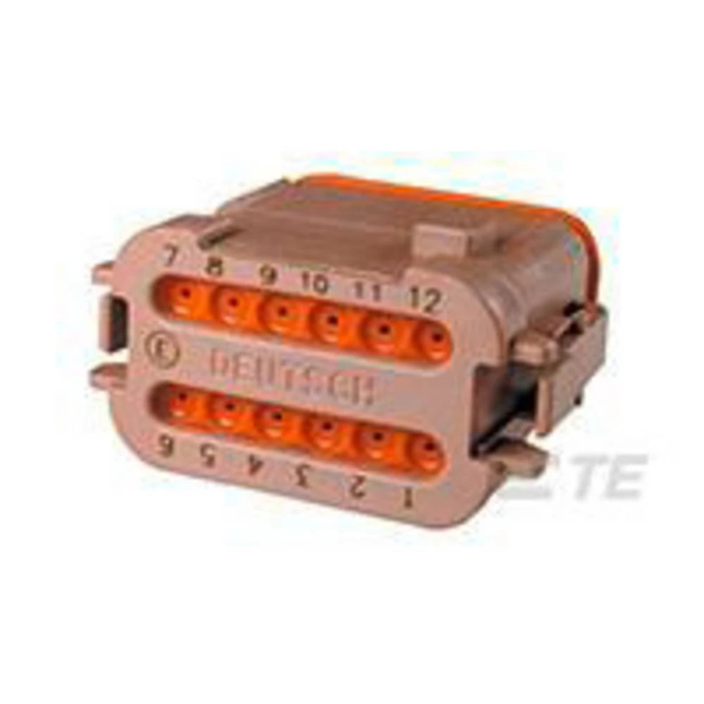 TE Connectivity Kućište kabelske utičnice DT Ukupan broj polova 12 DT06-12SD-CE05 1 ST slika