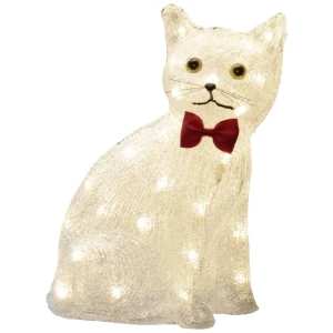 Konstsmide 6259-103 akrilna figura Energetska učinkovitost 2021: G (A - G) mačka toplo bijela LED toplo-bijela slika