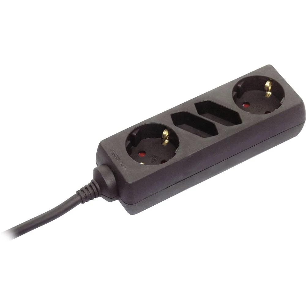 Razdjelna letva bez prekidača Crna Utičnica as - Schwabe 35212 slika