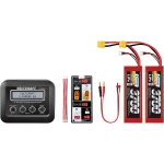 VOLTCRAFT  punjač baterija za modele  6 A lifepo, lihv, lihv, nikalj-metal-hidridni, nikalj-kadmijev USB izlaz za punjenje, uklj. 2x lipo punjive baterije, praćenje temperature