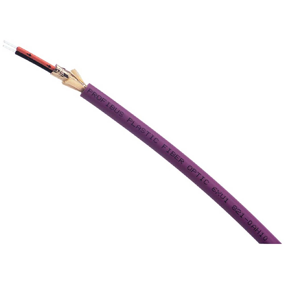 Siemens 6XV18210BN20 staklena vlakna svjetlovodi priključni kabel ljubičasta, narančasta, crna 980/1000 µ slika