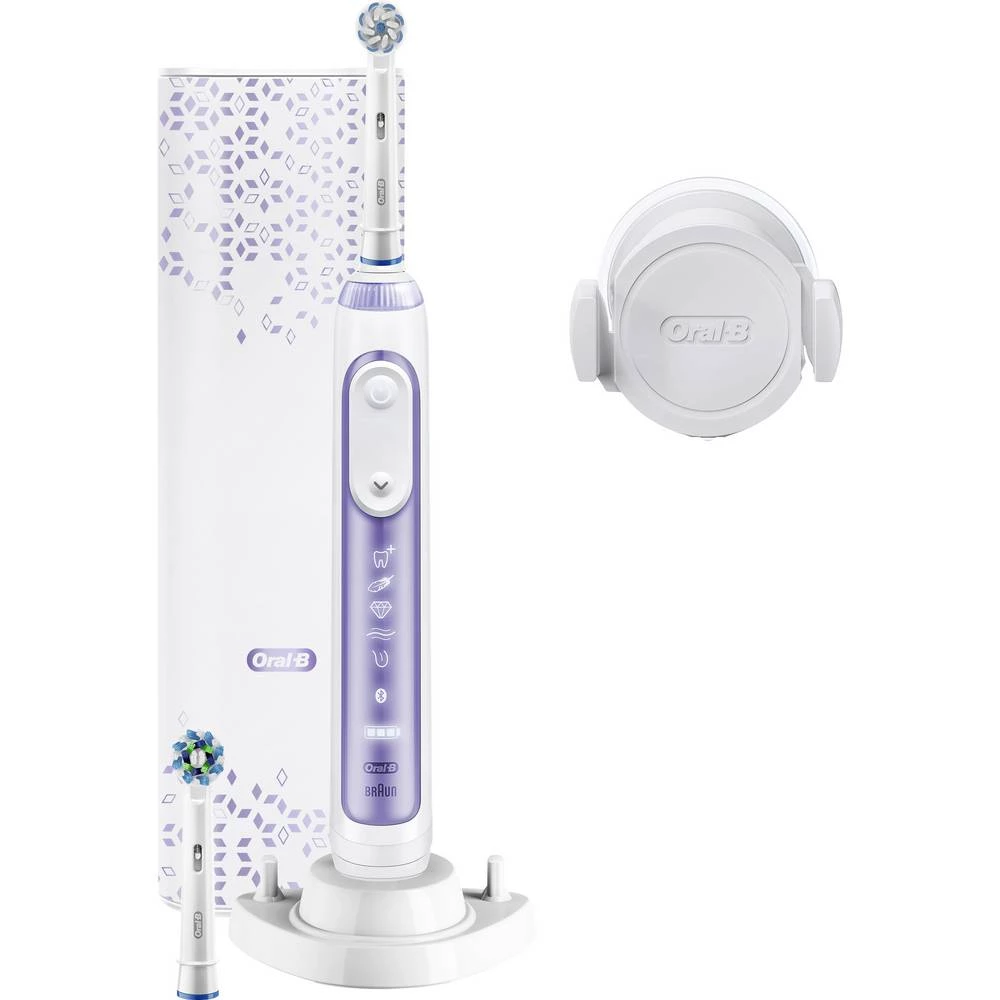 električna četkica za zube Oral-B 10100S Orchid Purple rotirajuća/oscilirajuća/pulsirajuća purpurna slika