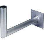 Hama 00044183 SAT zidni nosač Razmak od zida: 45 cm Pogodno za veličinu zrcala: ø do 90 cm  srebrna