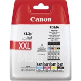 Canon patrona tinte CLI-581XXL BKCMY original kombinirano pakiranje foto crna, cijan, purpurno crven, žut 1998C005 patrone, komplet od 4 komada