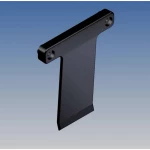 TEKO  montažni materijal  ABS crna (D x Š x V) 66.3 x 58.46 x 8.2 mm 1 St.