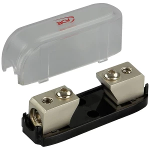 Mini-ANL držač osigurača (srebrni) 1 x 10 - 20 mm² ulaz ACV 30.3901-01 držač mini anl osigurač za auto HiFi slika