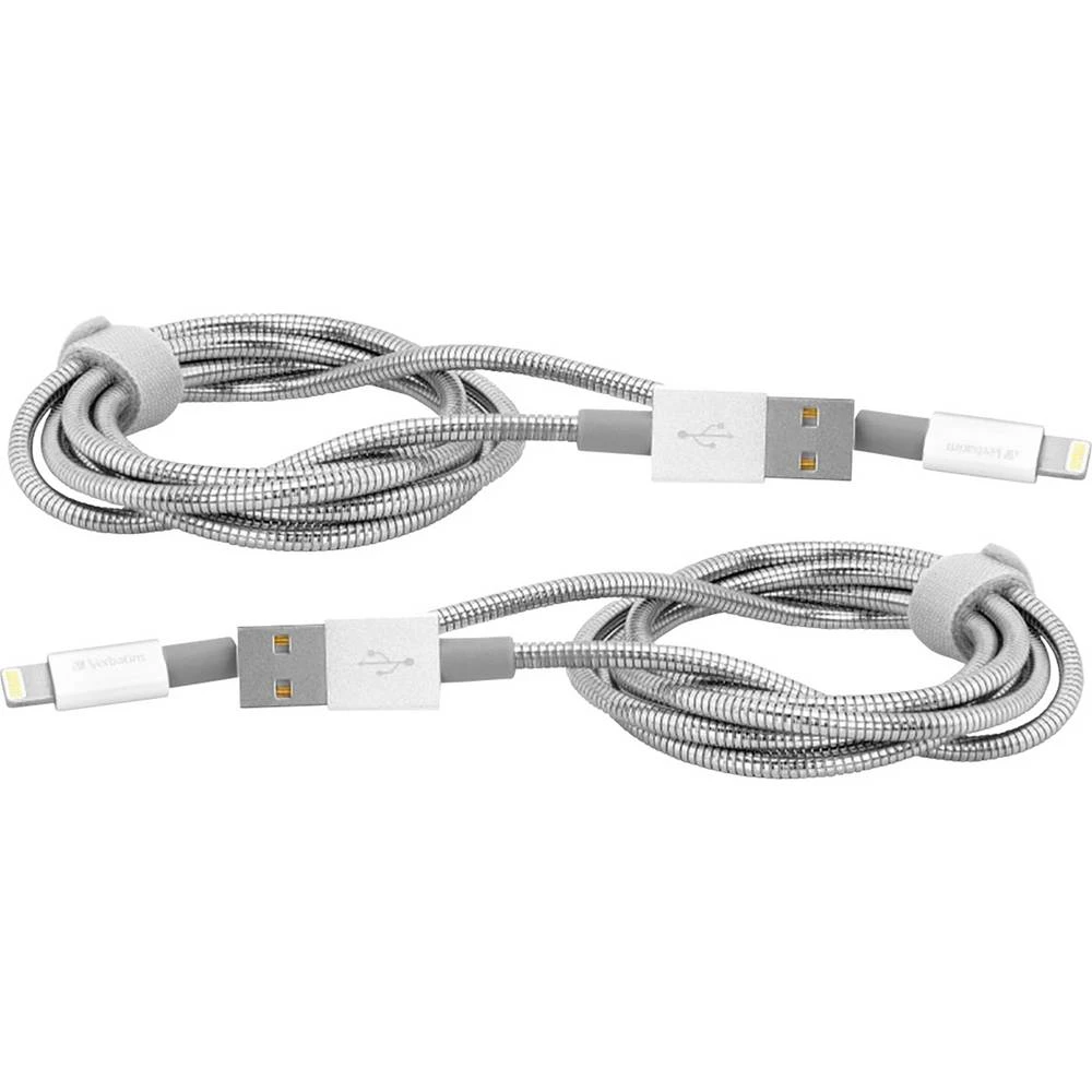 Verbatim Kabel za punjenje 100 cm Srebrna slika