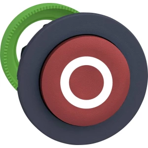 Schneider Electric ZB5FL432 prednji element za tipku plosnat, ponovno postavljiv (Ø) 30.5 mm O tamnosiva, crvena 1 St. slika