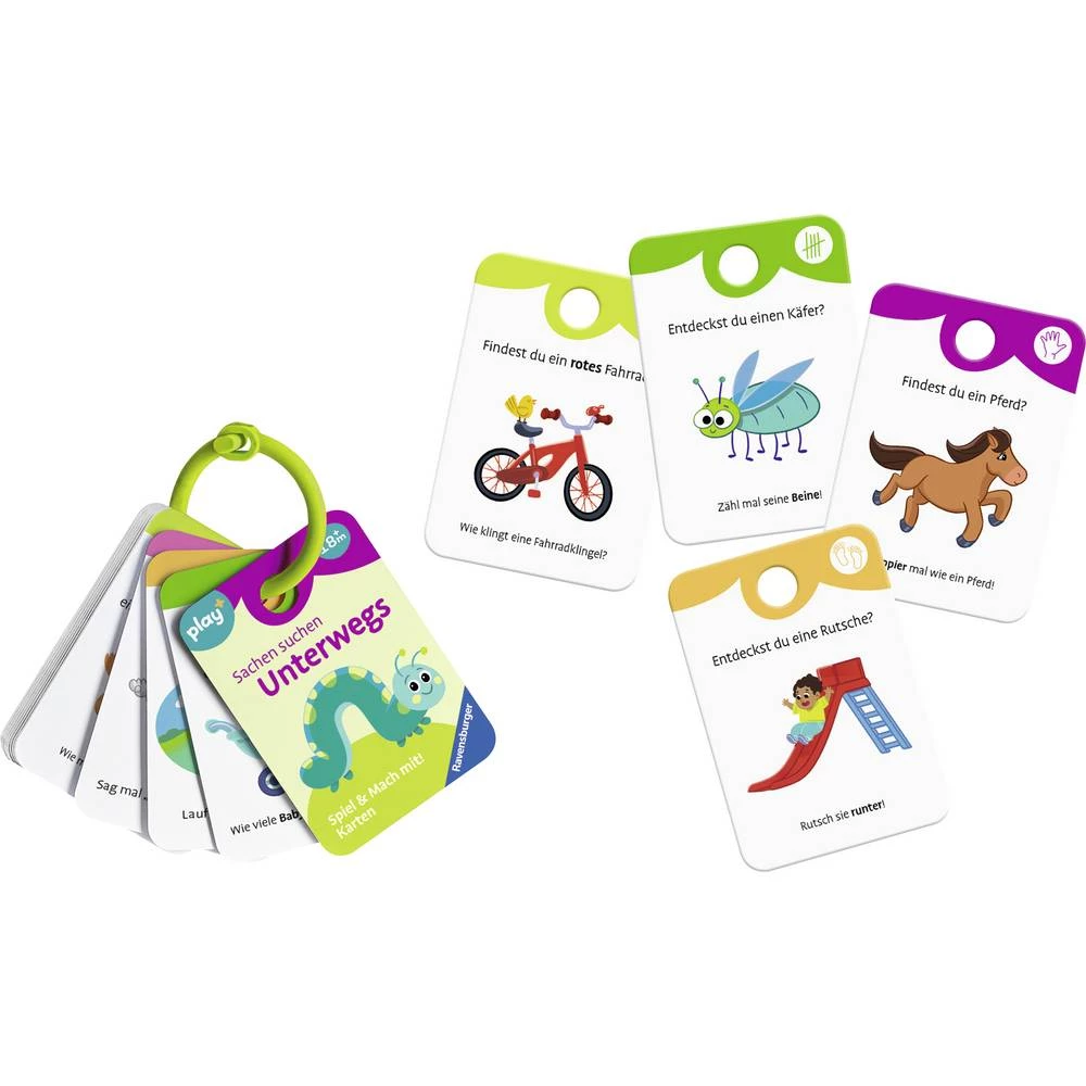 Ravensburger Play+ Spiel & Mach mit! Karten: Sachen suchen 12034054 slika