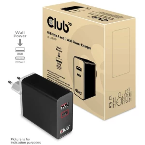 club3D CAC-1902EU USB punjač slika