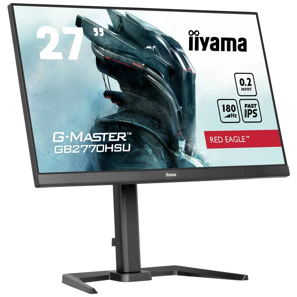 Iiyama G-MASTER Red Eagle GB2770HSU-B6 ekran za igranje Energetska učinkovitost 2021 D (A - G) 68.6 cm (27 palac) 1920 slika