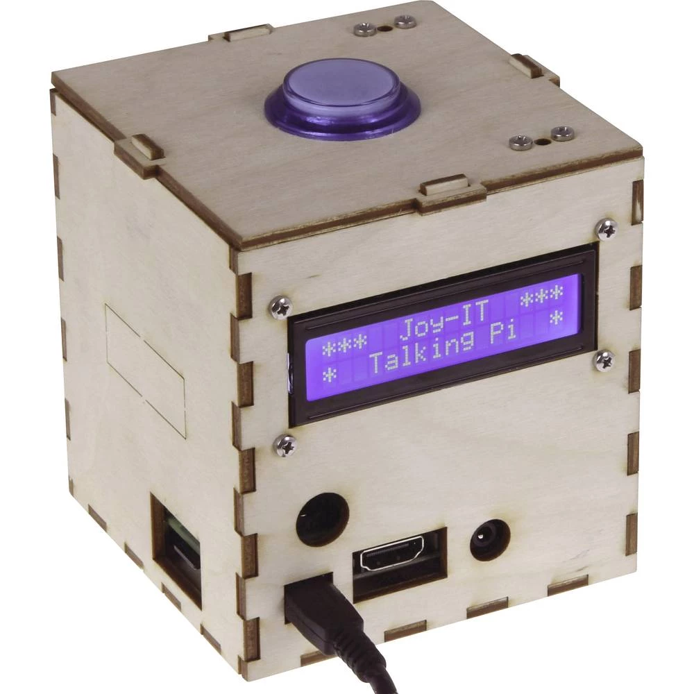 Glasovni asistent Joy-it Talking-Pi-Set-CR Drvo slika