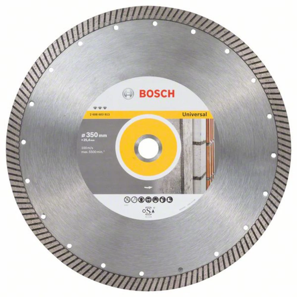 Dijamantna rezna ploča Best for Universal Turbo, 350 x 25,40 x 3,2 x 15 mm Bosch Accessories 2608603813 promjer 350 mm 1 ST slika