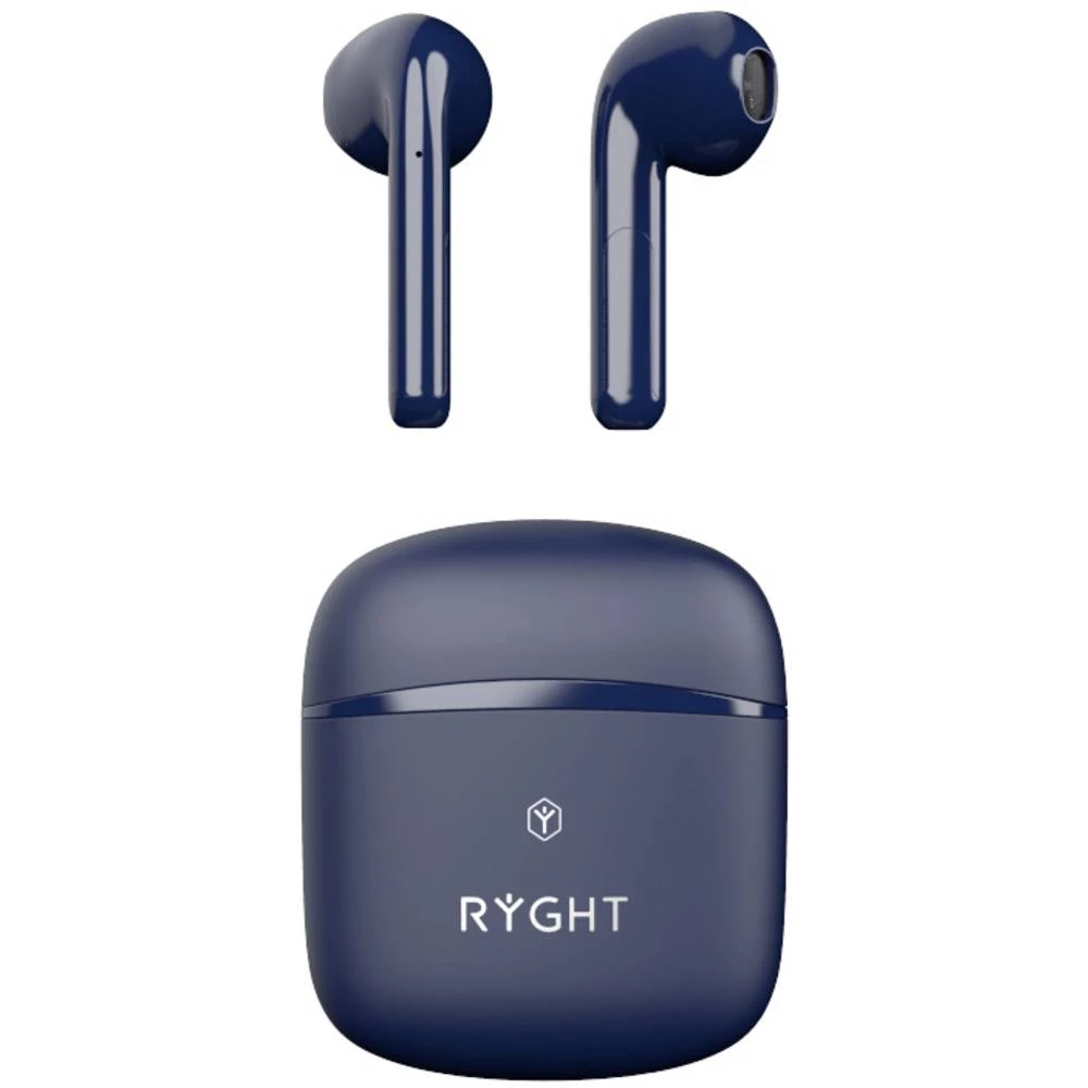 RYGHT    WAYS    Bluetooth®    HiFi    in ear slušalice    u ušima    slušalice s mikrofonom, kontrola glasnoće, kontrola na dodir     plava boja slika