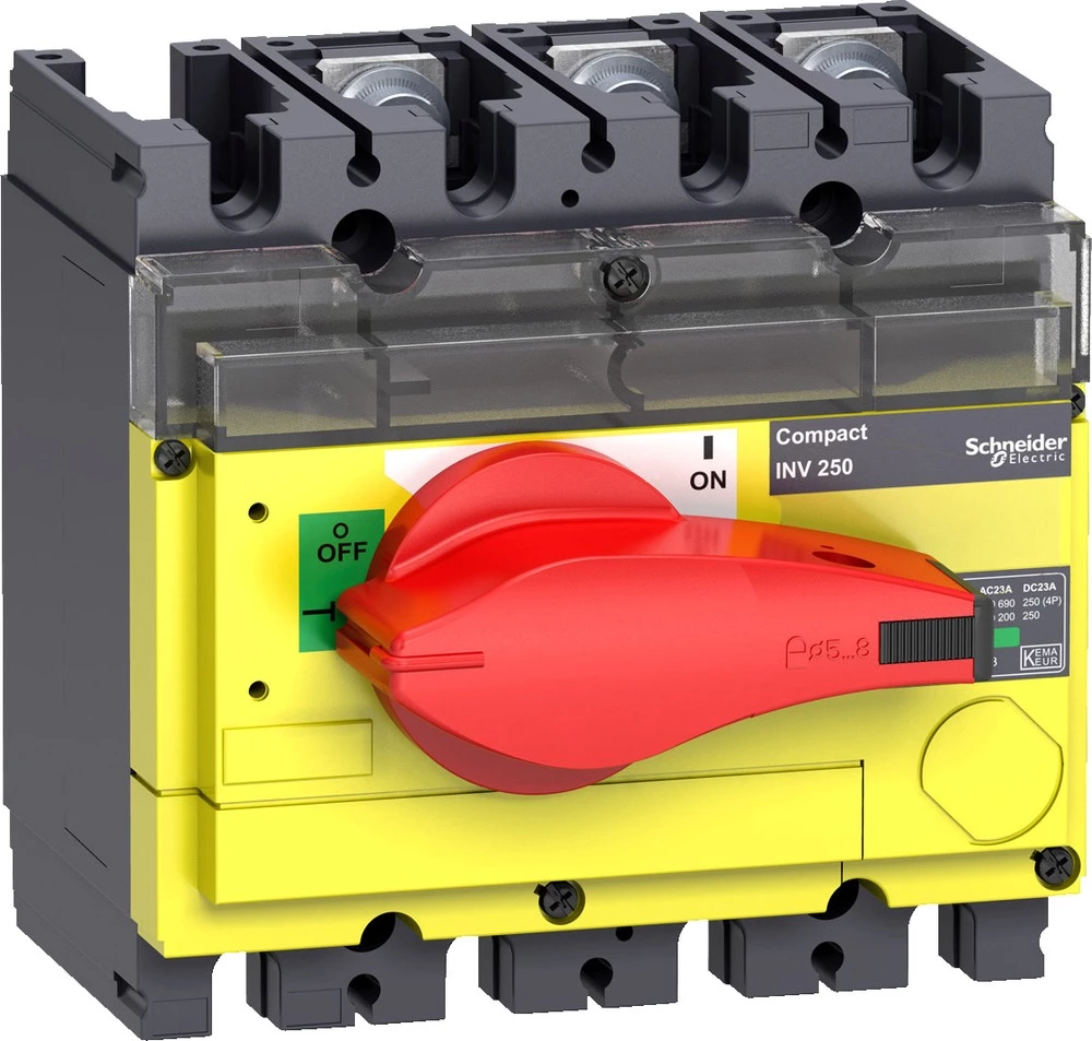 Teretna rastavna sklopka 125 V/DC, 690 V/AC 200 A Schneider Electric 31182 1 ST slika
