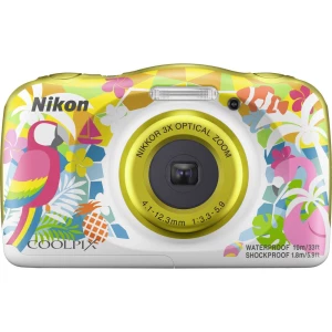 Digitalni fotoaparat Nikon W150 Hawaii 13.2 MPix Zoom (optički): 3 x Šarena boja, Bijela Vodootporno, Otporan na prašinu, Otpora slika