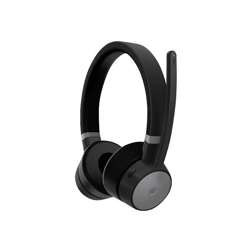 Lenovo Go računalo On Ear Headset Bluetooth® stereo crna smanjivanje šuma mikrofona kontrola glasnoće, utišavanje mikrofona slika