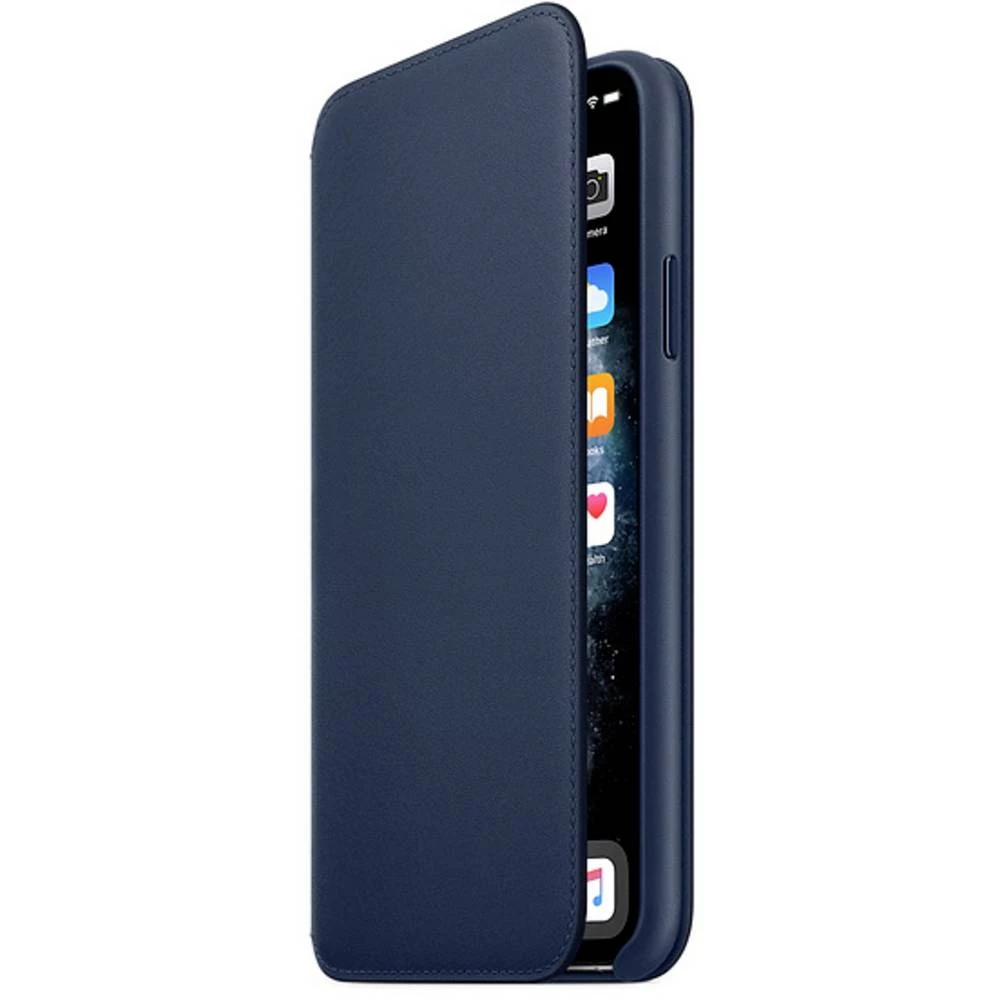 Apple iPhone 11 Pro Max Leather Folio leder case iPhone 11 Pro Max duboko plavo more slika