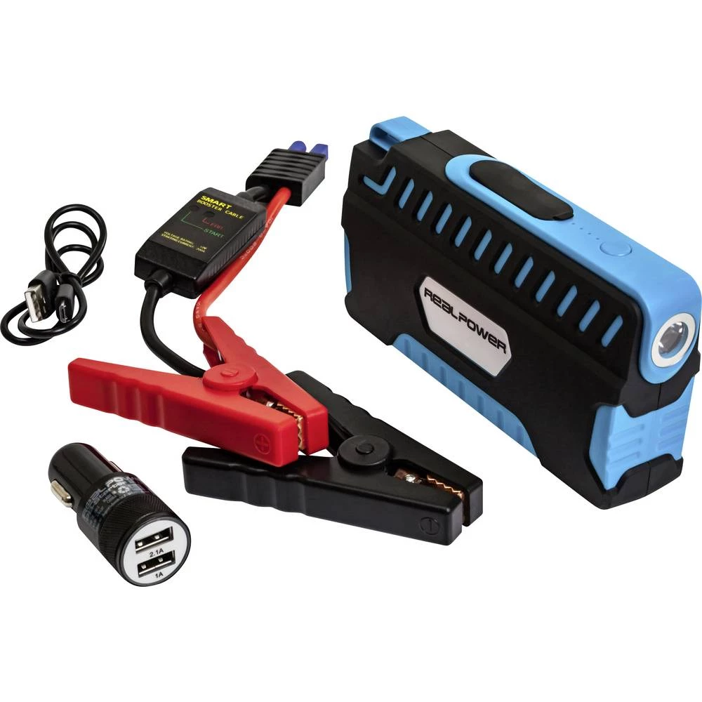 RealPower PB-Starter 2 Powerbank (rezervna baterija) LiPo 12000 mAh 176637 slika