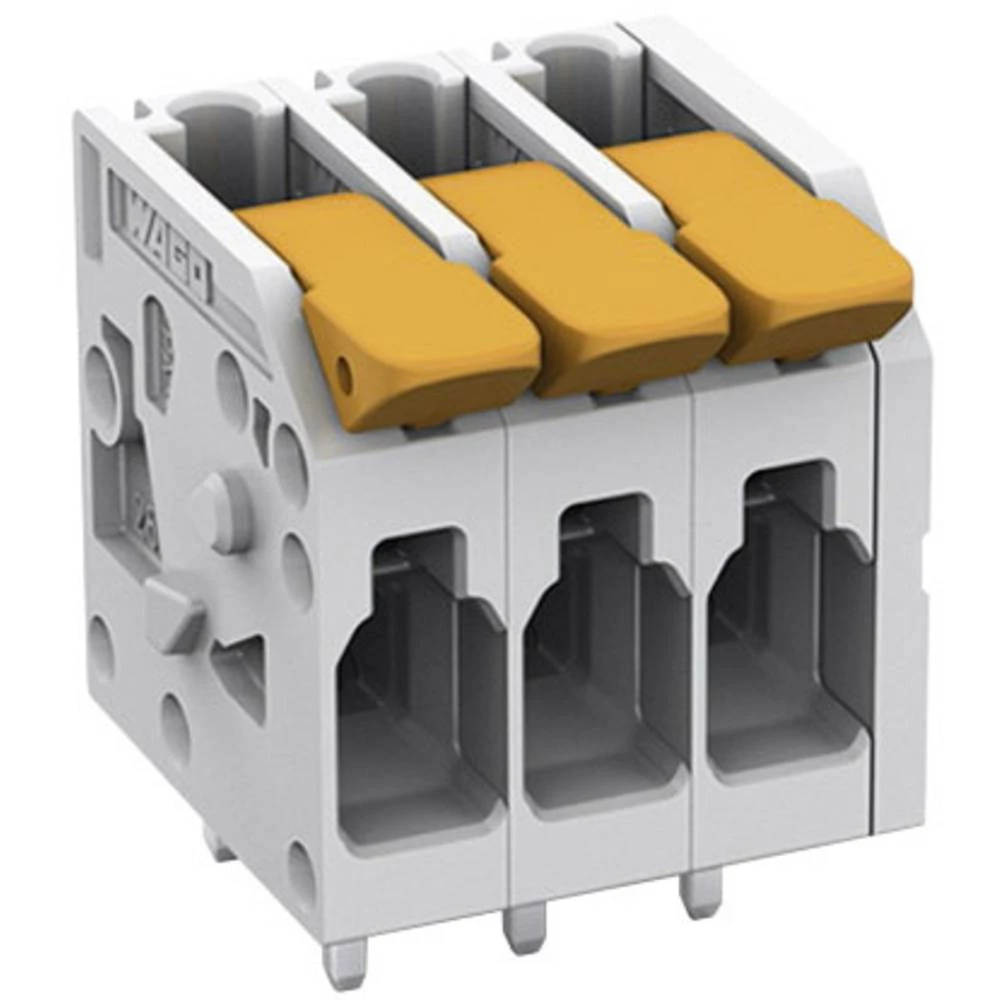 WAGO Stezaljka za tiskane ploče 4 mm&sup2; Broj polova 3 1 ST slika