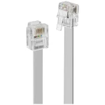 LINDY ISDN priključni kabel [1x RJ12-muški konektor 6p6c - 1x RJ12-muški konektor 6p6c] 2 m siva