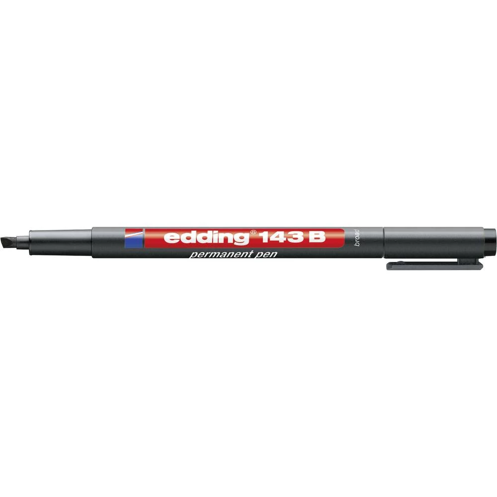 Edding Flomaster za foliju 143 B permanent pen Crna 4-143001 slika