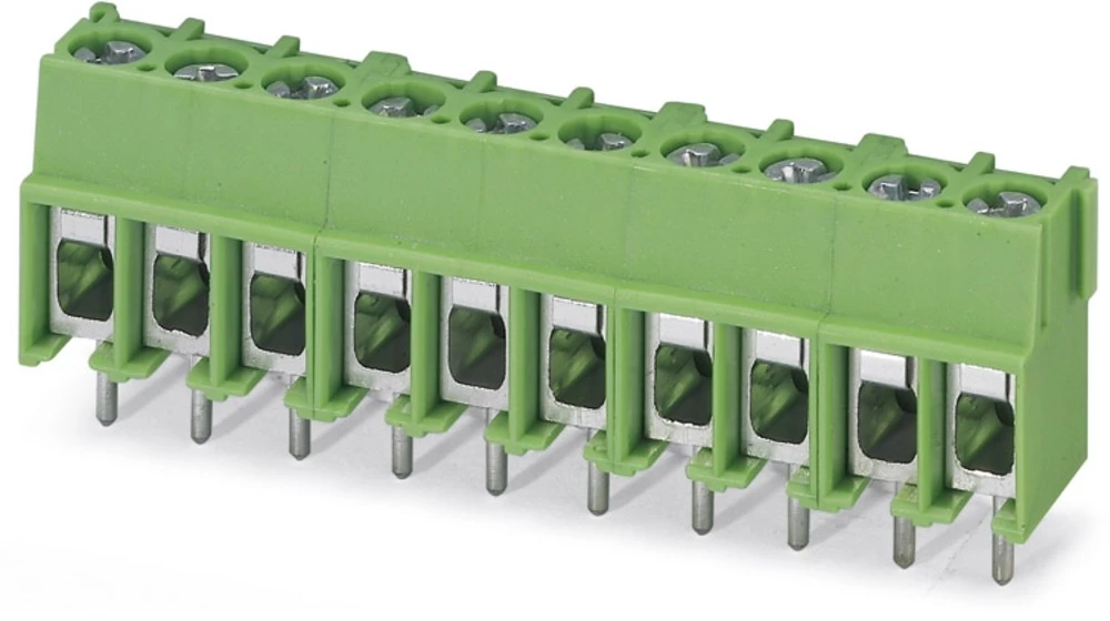 Vijčana blok stezaljka 4.00 mm broj polova: 3 PT 2,5/ 3-5,0-H Phoenix Contact zelene boje 250 kom. slika
