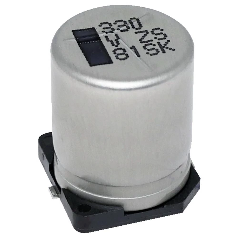 Panasonic elektrolitski kondenzator 1.000 µF 25 V 20 % (Ø x V) 10 mm x 16.5 mm 1 kom. slika