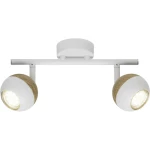 Stropni reflektor LED GU10 6 W Brilliant Scan G59413/75 Bijela, Drvo (svijetlo)