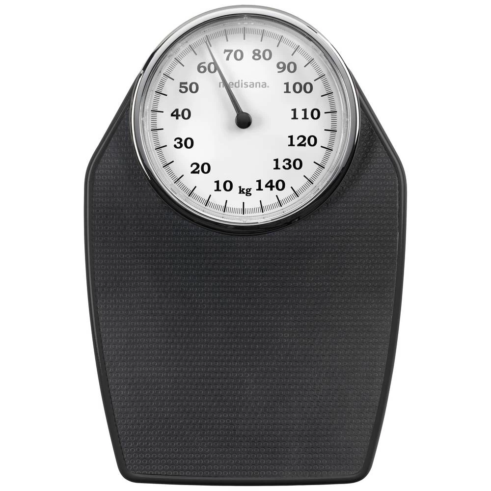 Medisana PS 100 schw. analogna osobna vaga Opseg mjerenja (kg)=150 kg crna slika