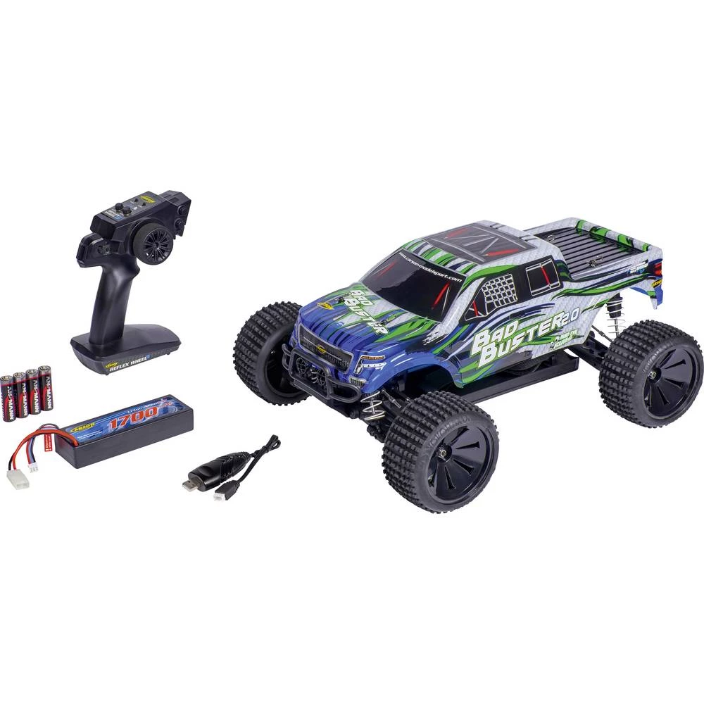 Carson Modellsport Bad Buster 1:10 rc model automobila električni monstertruck pogon na sva četiri kotača (4wd) rtr 2,4 GHz slika