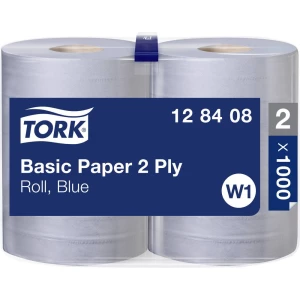 TORK Standardne papirnate maramice, rolano plave boje W1 128408 slika