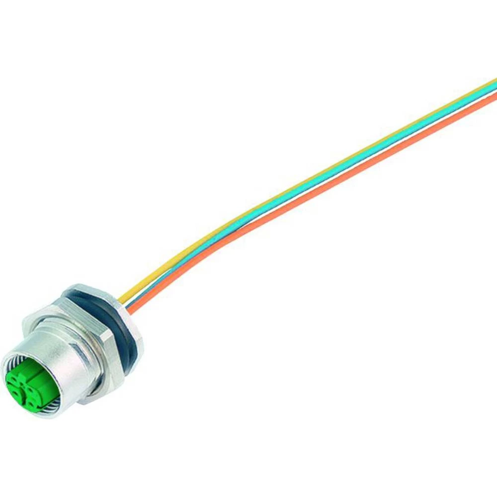 binder 76 0536 1011 00404-0200-20 utični konektor za senzor/aktivator, nekonfekcionirani žženski konektor, ravni, ženski slika