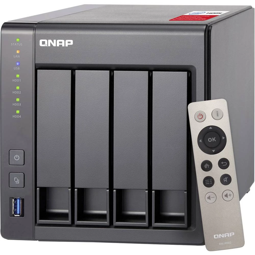 NAS-Server kućište QNAP TS-451+-8G TS-451+-8G 4 Bay slika