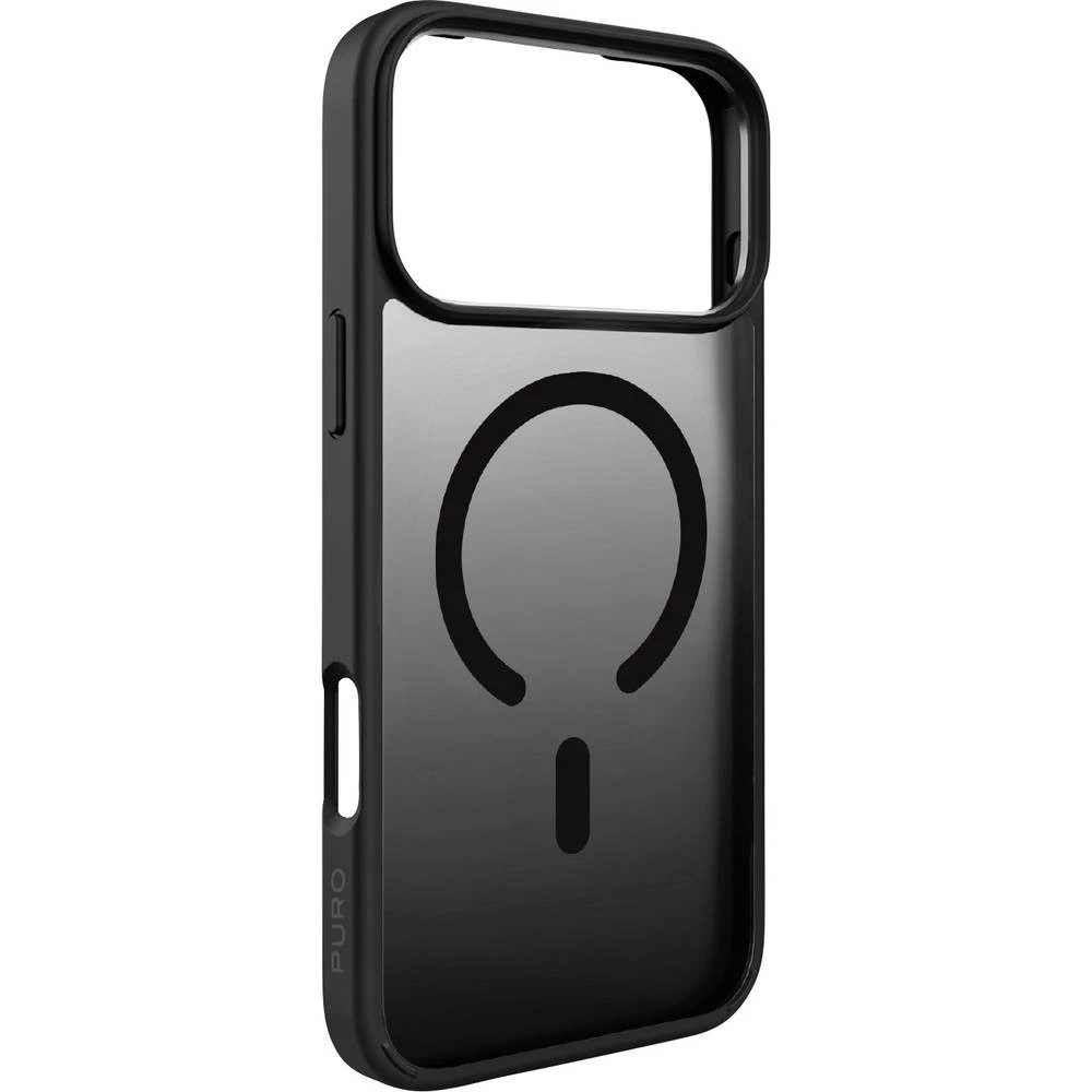 Puro GRADIENT etui Apple iPhone 17 Pro crna (prozirna) MagSafe kompatibilna PUIPC17P63GRADBLK slika