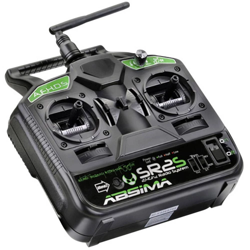 Absima SR2S Ručni daljinski upravljač 2,4 GHz Broj kanala: 2 Uklj. prijemnik slika