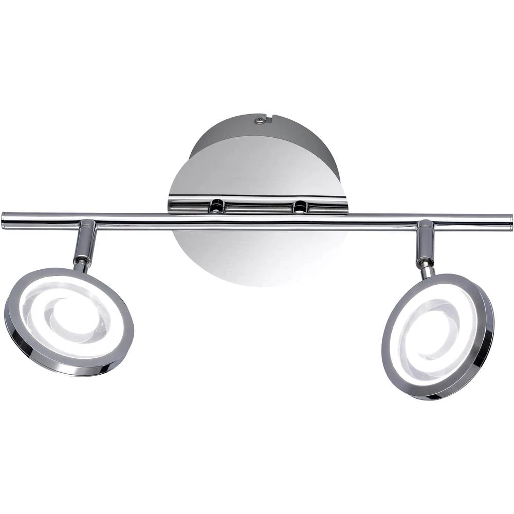 LED stropni reflektor 10 W Toplo-bijela WOFI MORRIS 7224.02.01.0000 Krom boja slika